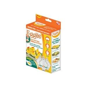 NEW! EGGIES - As seen on TV -Silicone Egg Cooker
